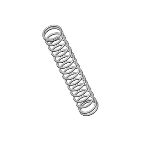 Compression Spring, O= .210, L= 1.25, W= .022